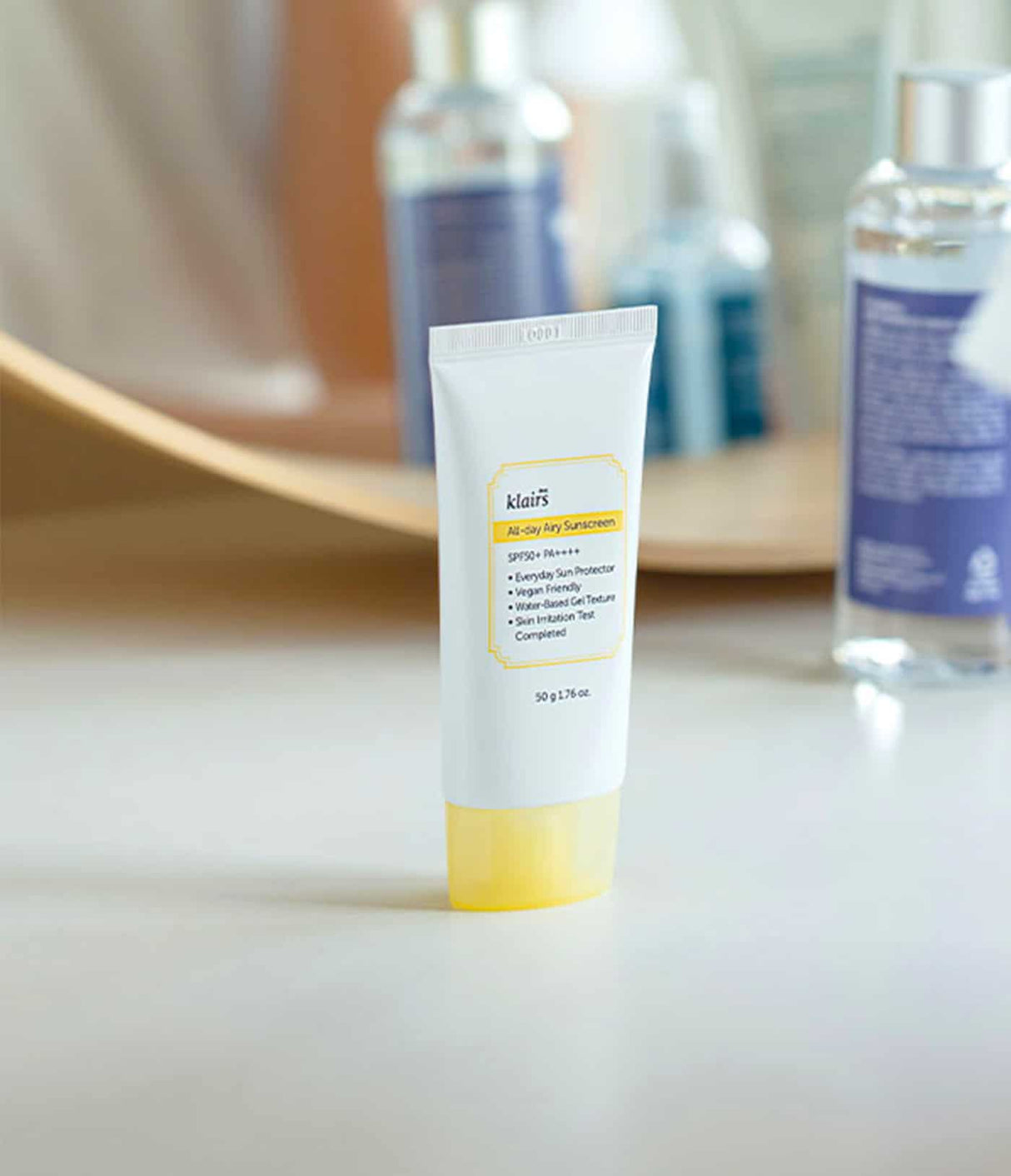 All-day Airy Sunscreen SPF50+ from Klairs