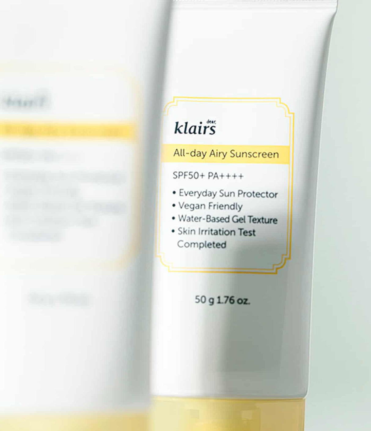 All-day Airy Sunscreen SPF50+ from Klairs