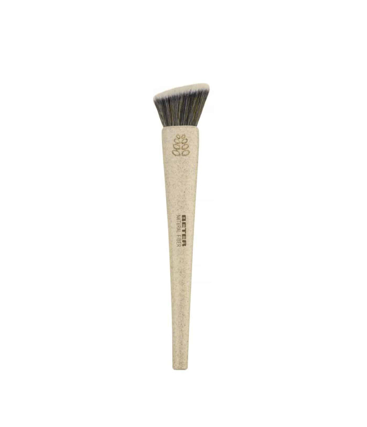 Angled Brush Natural Fiber Fluid Makeup Brush by Beter