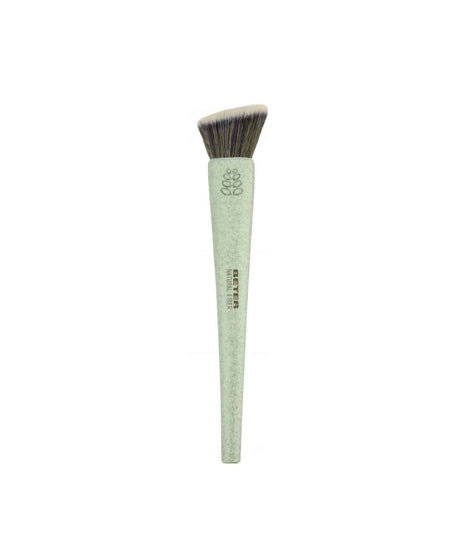 Angled Brush Natural Fiber Fluid Makeup Brush by Beter