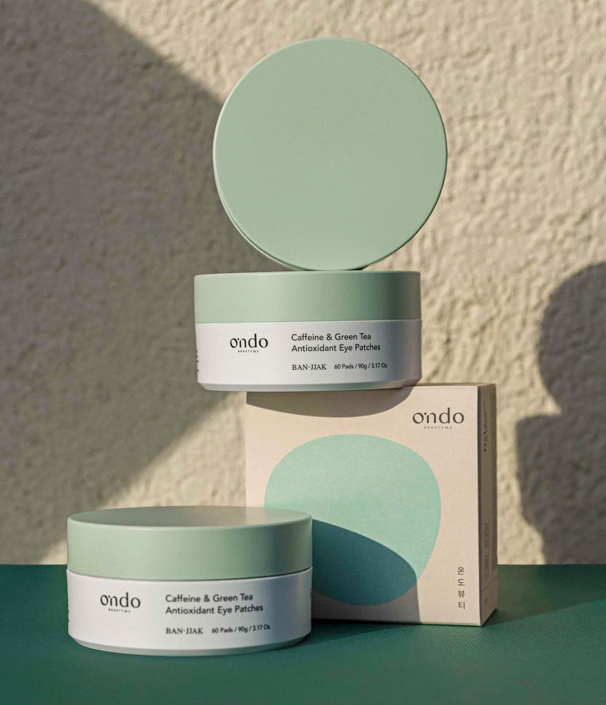 Caffeine & Green Tea Antioxidant Eye Patches by Ondo Beauty 36.5