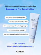 Ultra-Light Invisible Sunscreen SPF50 PA++++ 