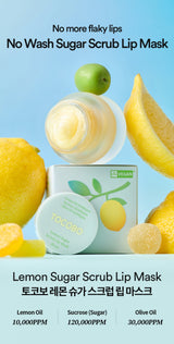 LEMON SUGAR SCRUB LIP MASK 20ml 