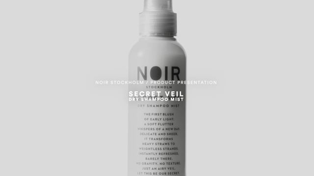 Secret Veil Dry Shampoo Mist by Noir Stockholm