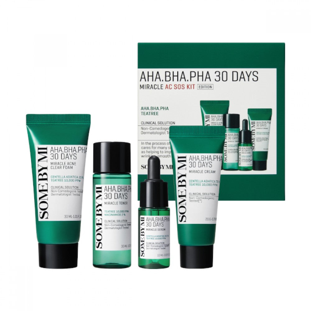 AHA.BHA.PHA 30 Days Miracle AC SOS Kit