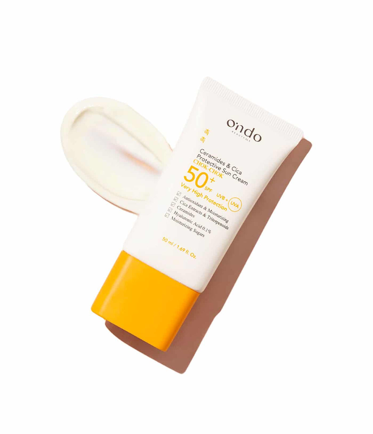 Ceramides & CICA Protective Sun Cream SPF50+ by Ondo Beauty 36.5