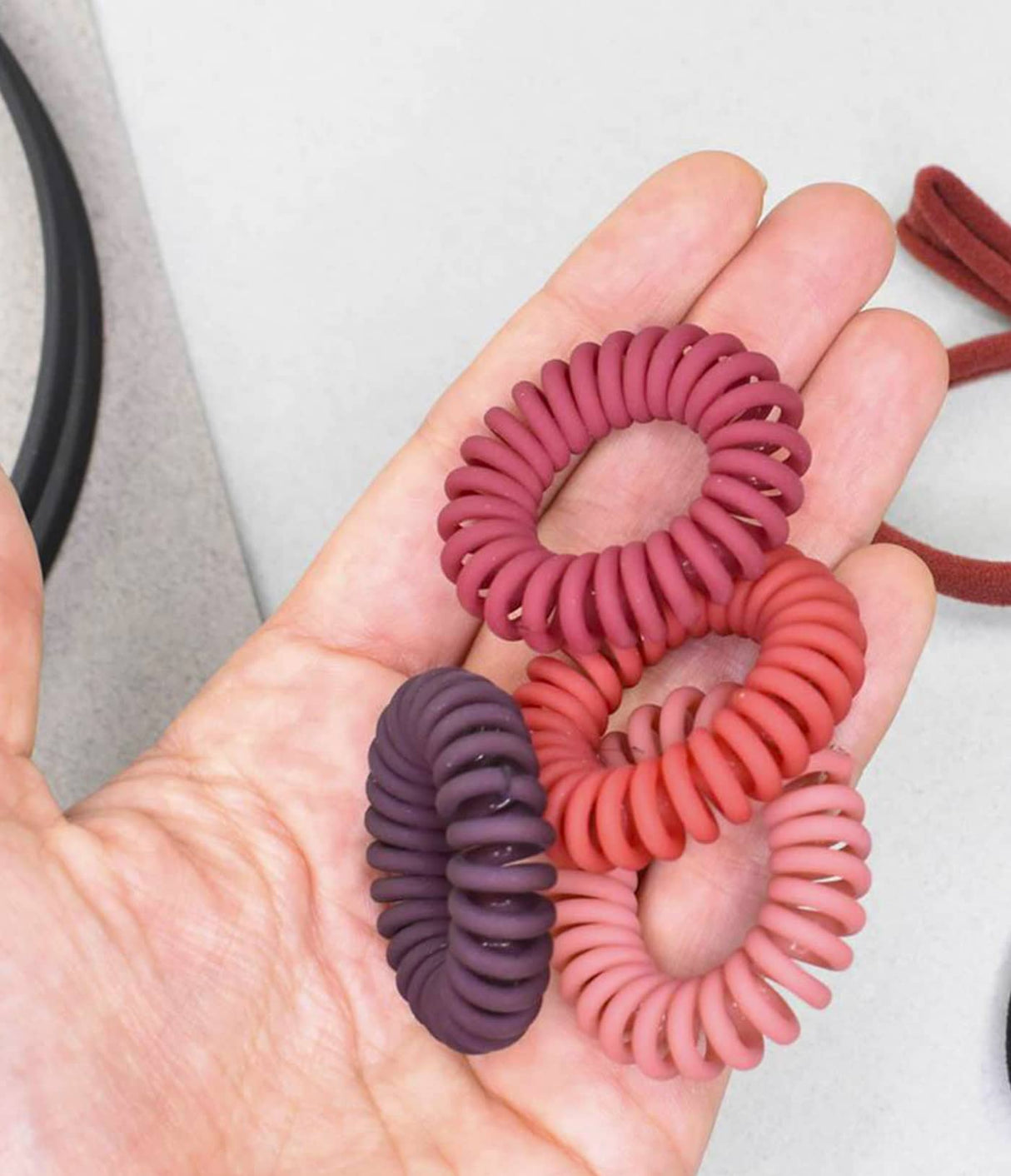 Beter spiral hair ties