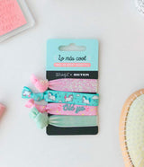 Beter Unicorn Wonder Knotted Fabric Hair Pins (4 pcs.)