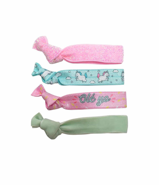 Beter Unicorn Wonder Knotted Fabric Hair Pins (4 pcs.)