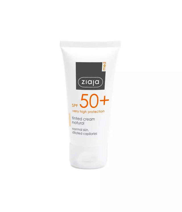 Facial Protective Cream SPF 50+ Color from Ziaja