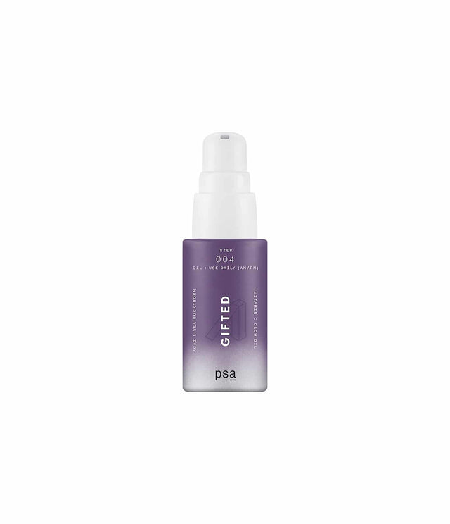 Gifted Acai & Sea Buckthorn Vitamin C Glow Oil by PSA