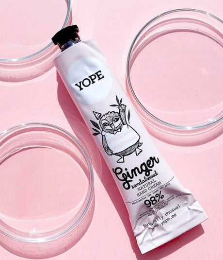 Ginger and Sandalwood Natural Hand Cream by Yope