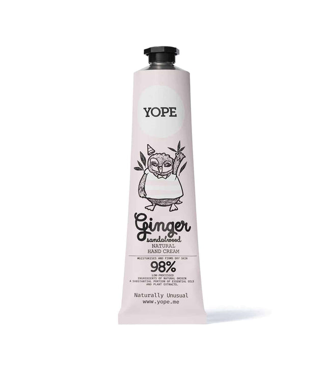 Ginger and Sandalwood Natural Hand Cream by Yope