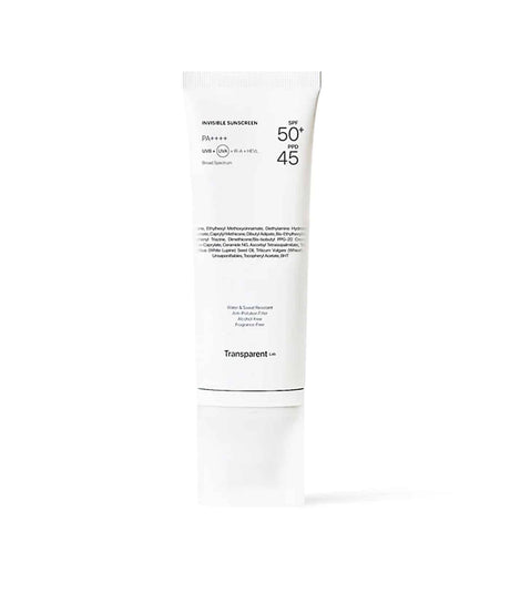 Invisible Sunscreen SPF50+ by Transparent Lab