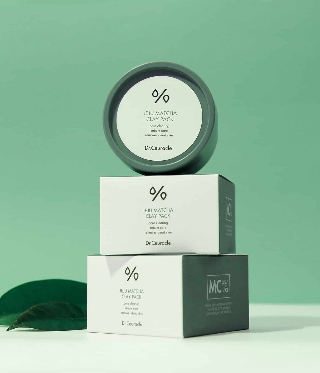 Jeju Matcha Clay Pack of Dr. Ceuracle