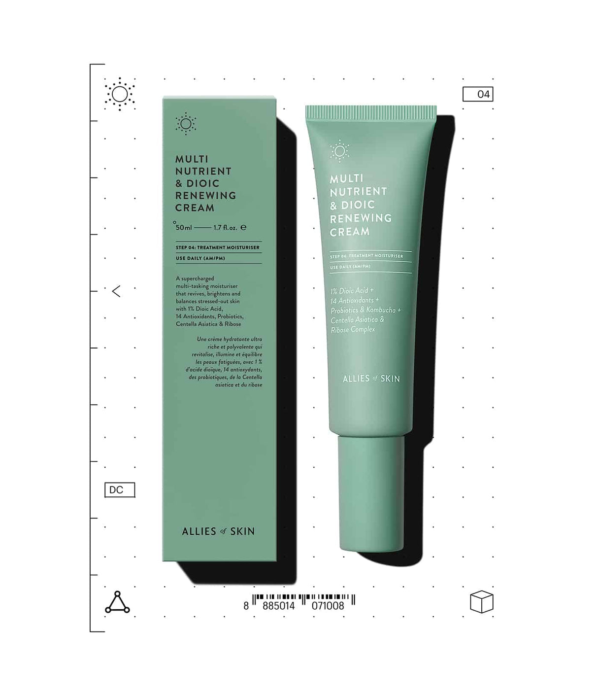 Multi Nutrient & Dioic Renewing Cream by Allies of Skin