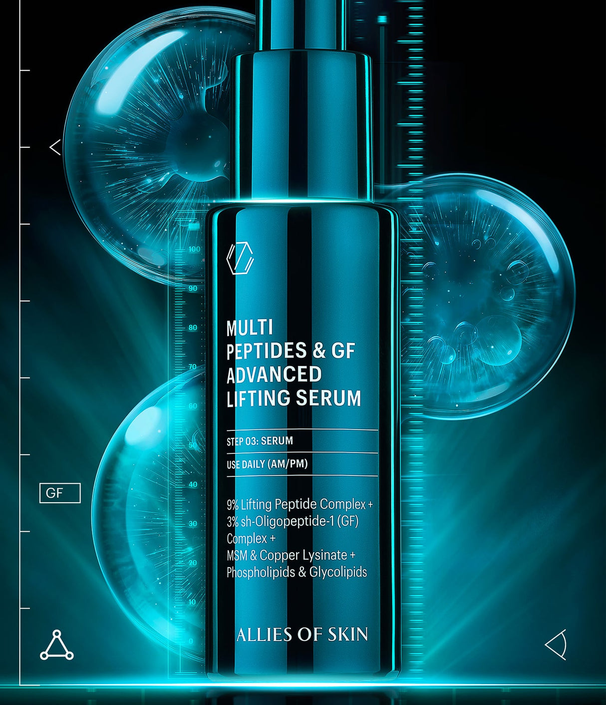 Multi Peptides & GF Advanced Lifting Serum by Allies of Skin