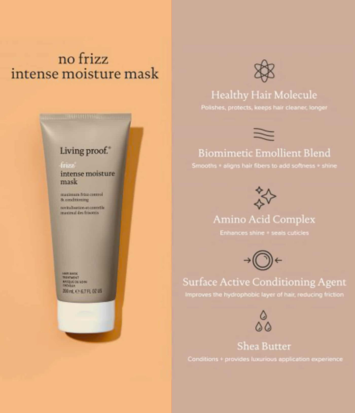 No Frizz Intense Moisture Mask by Living Proof