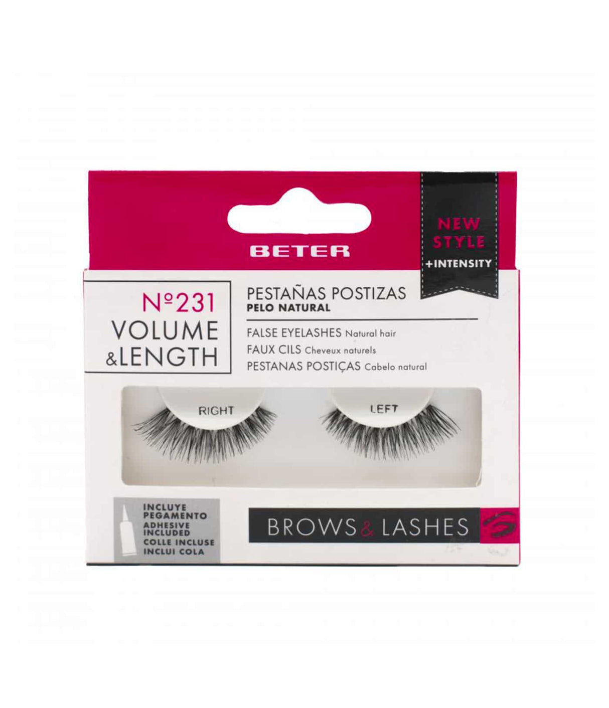 False Eyelashes Nº231 Volume + Length by Beter