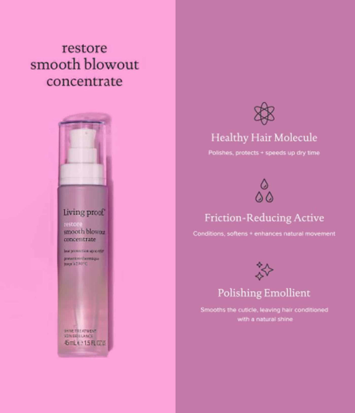 Restore Smooth Blowout Concentrate by Living Proof