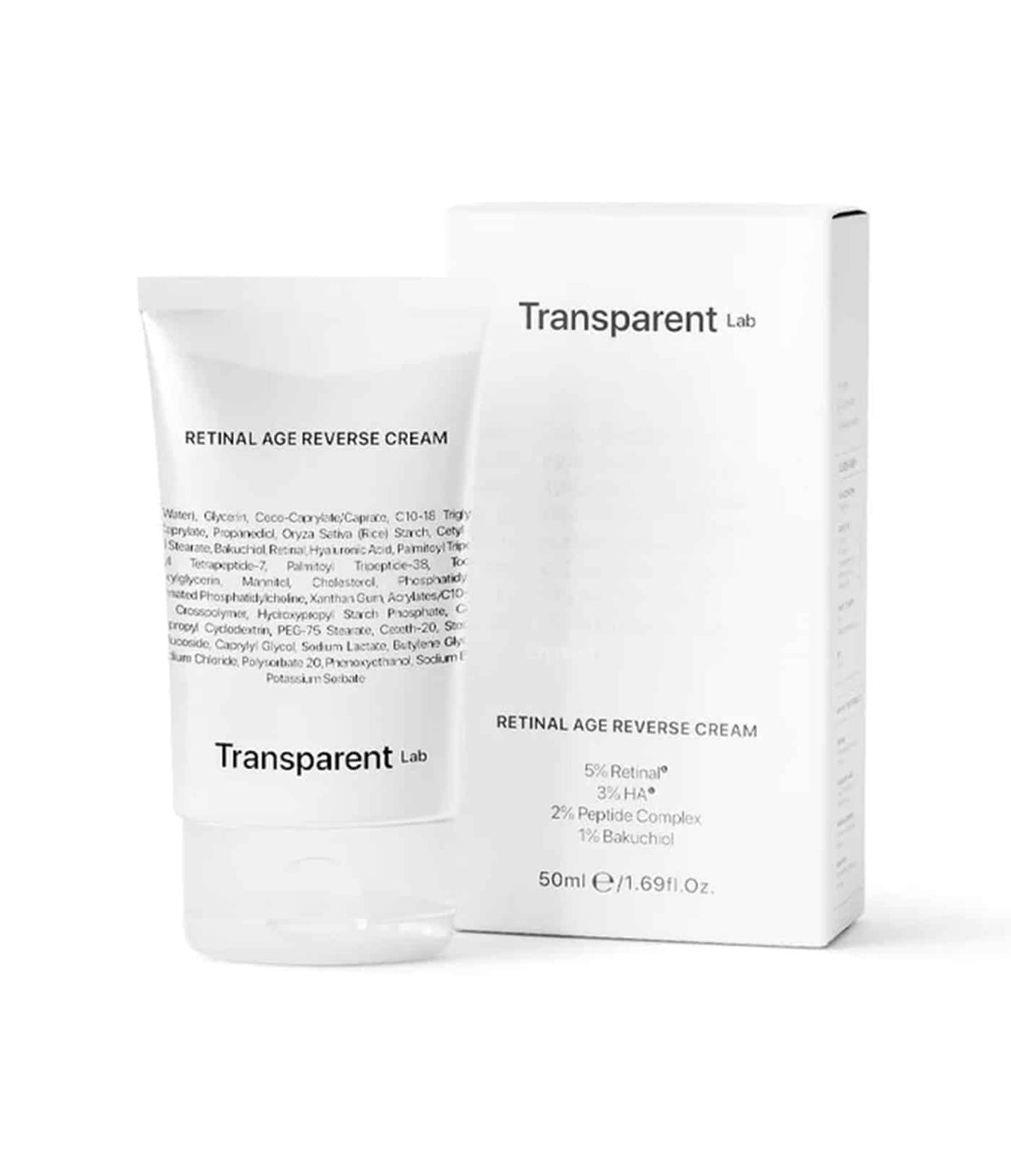 Retinal Age Reverse Cream from Transparent Lab