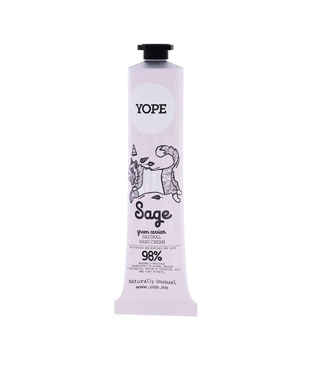 Sage and Green Caviar Natural Hand Cream by Yope