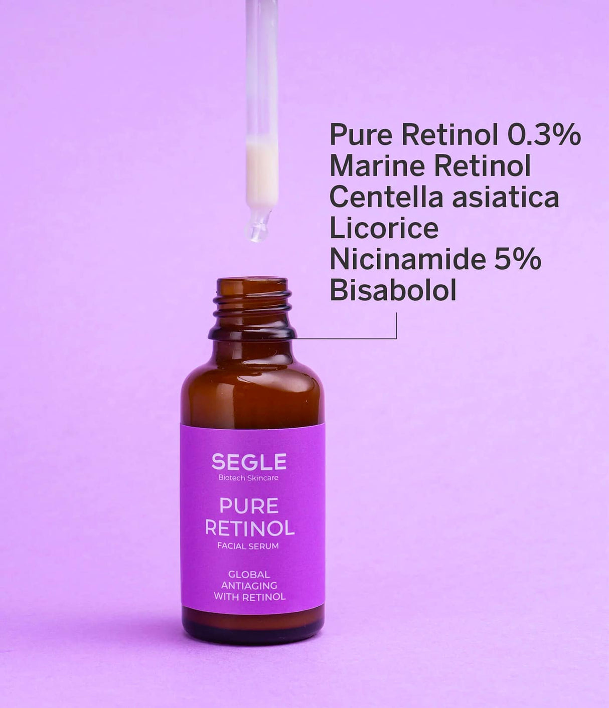 Segle Pure Retinol Serum Clinical