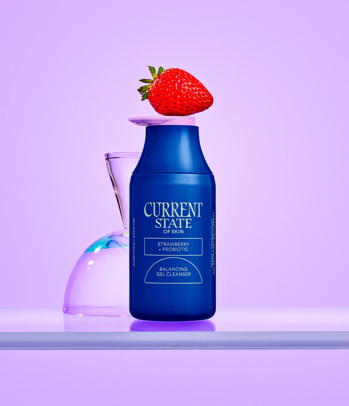 Strawberry + Probiotic Balancing Gel Cleanser by Current State