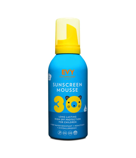 Sunscreen Mousse Kids SPF 30 from EVY Technology