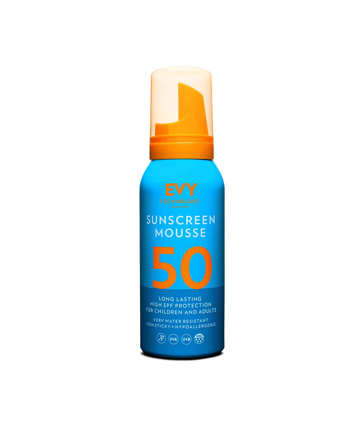 Sunscreen Mousse SPF 50 from EVY Technology