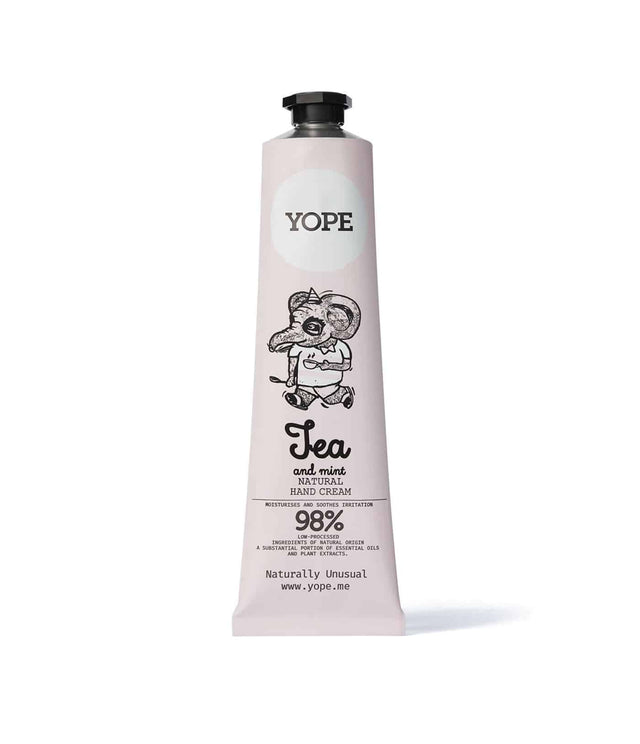 Tea and Mint Natural Hand Cream by Yope