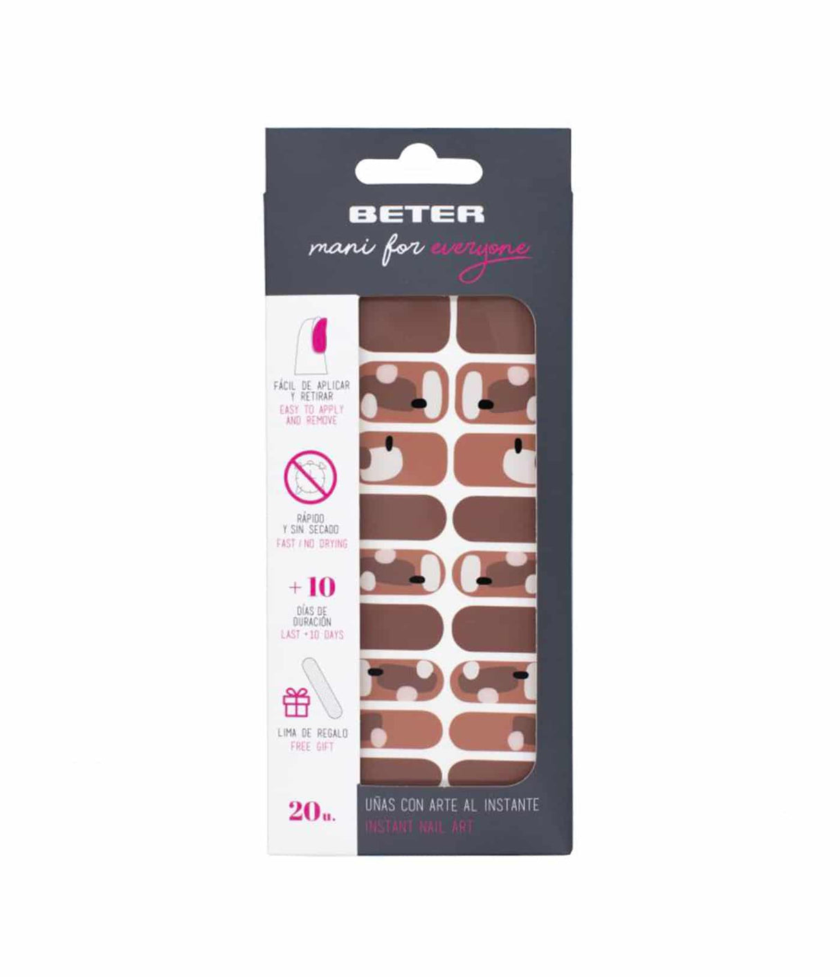 Mani for Everyone Adhesive Strips - Model Aura by Beter