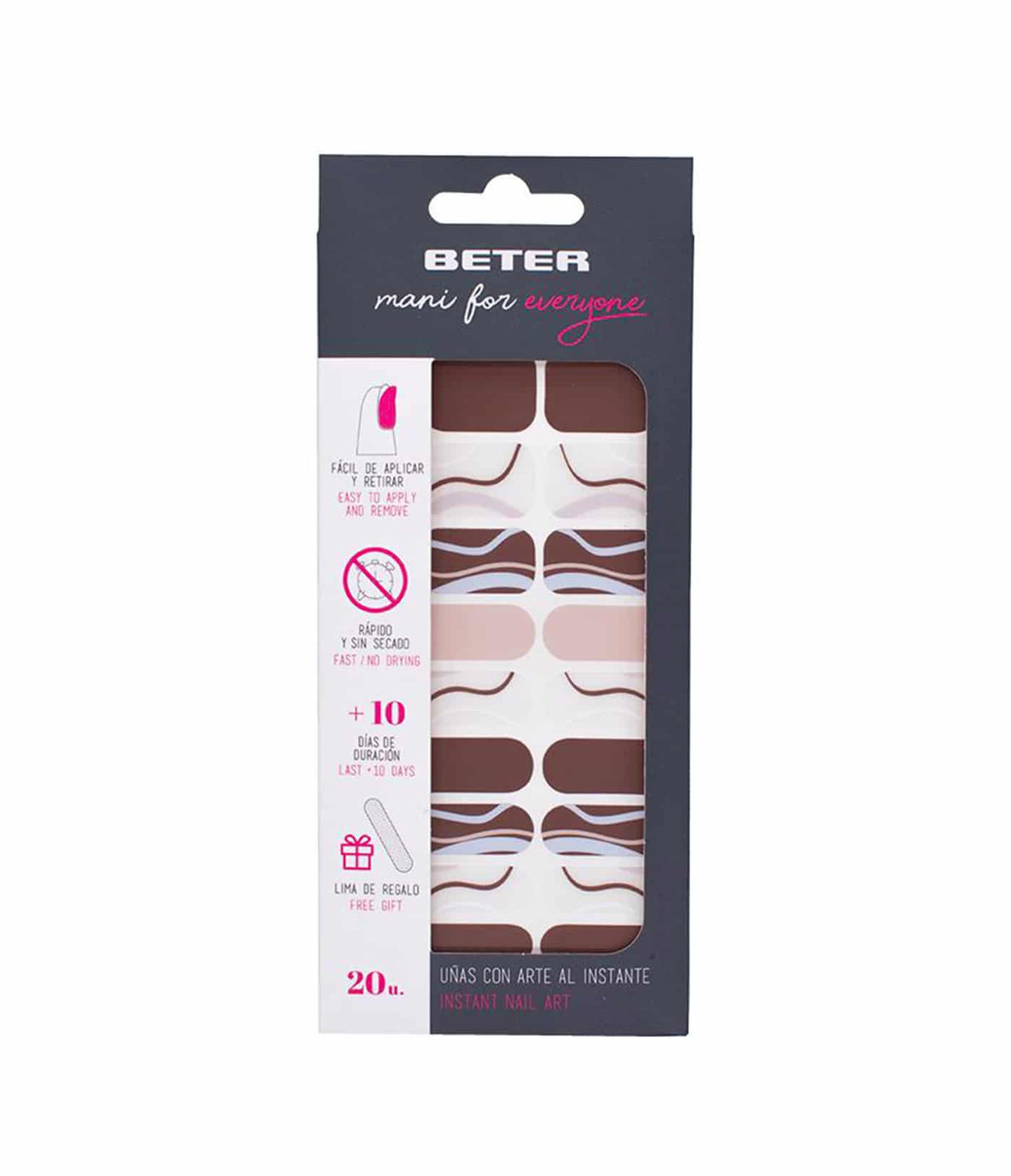 Mani for Everyone Adhesive Strips - Beter Iris Model