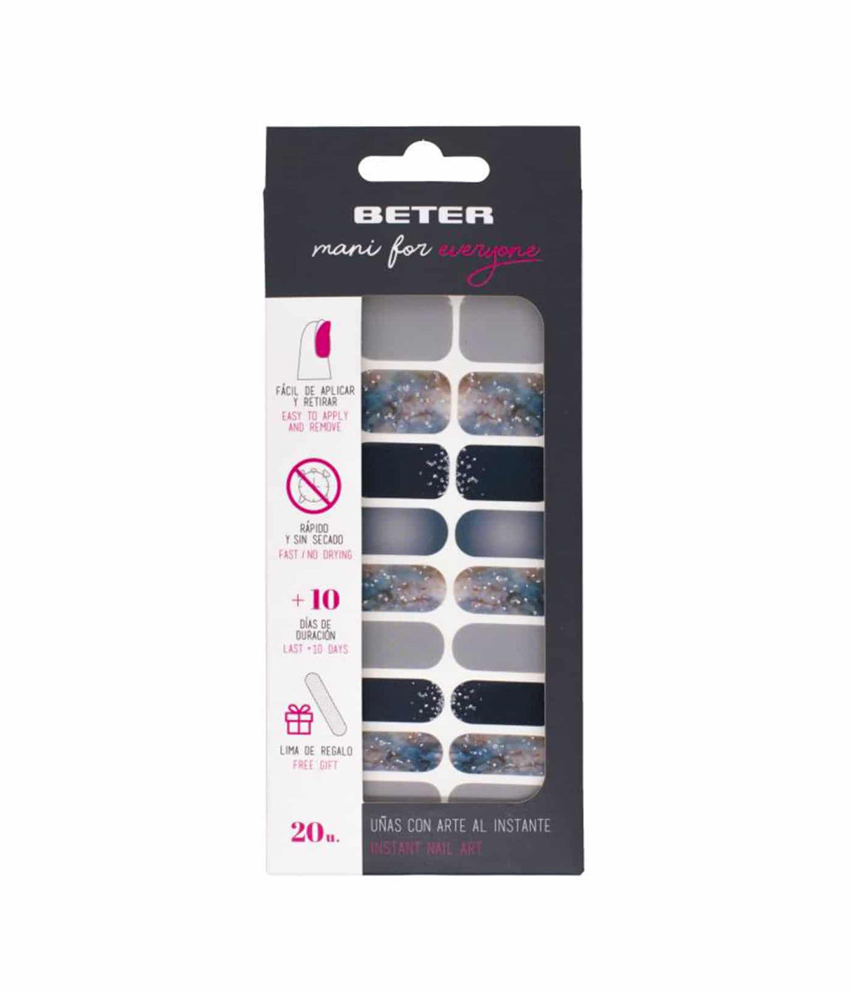 Mani for Everyone Adhesive Strips - Model Nix by Beter