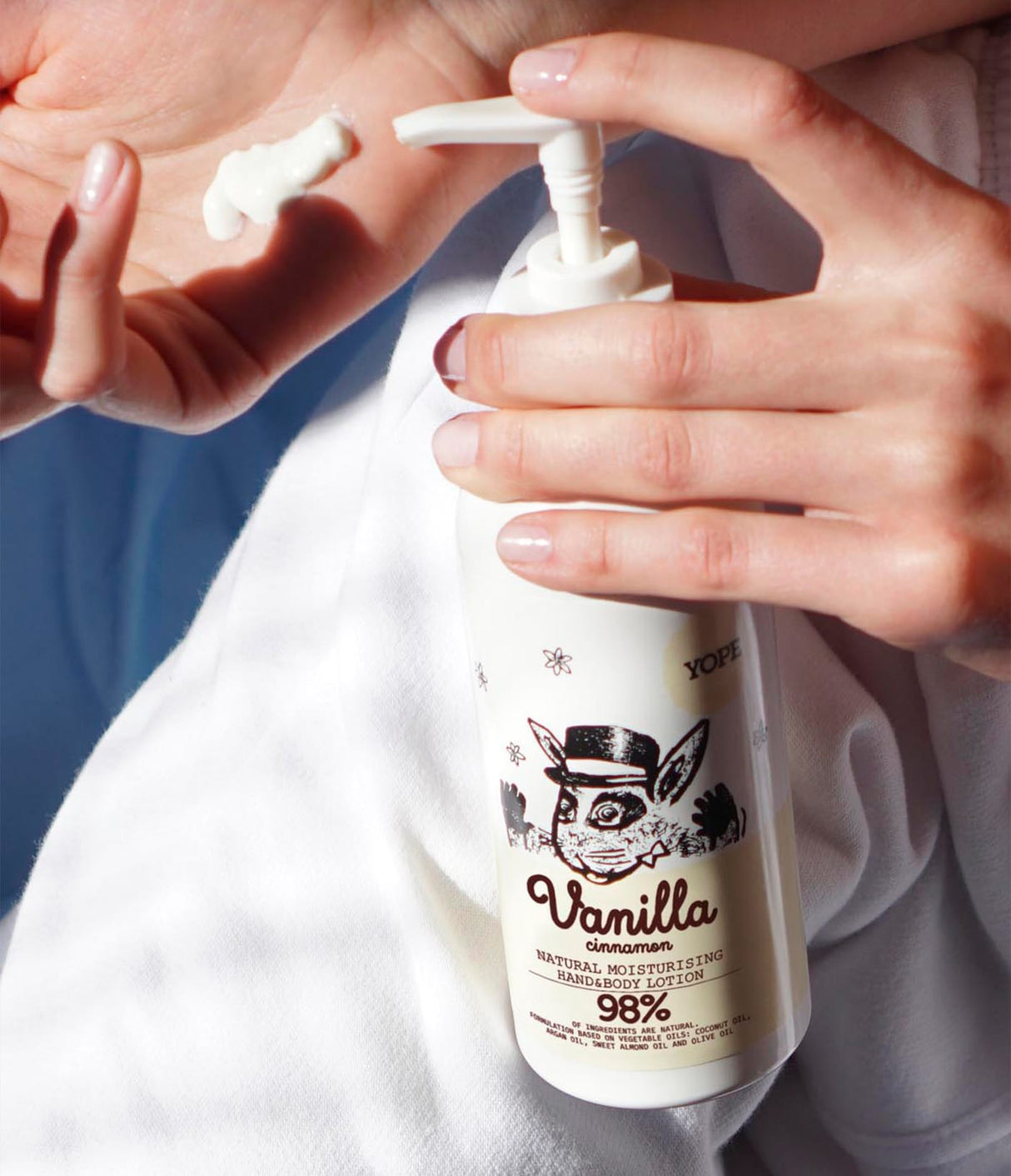 Vanilla and Cinnamon Natural Hand and Body Lotion by Yope