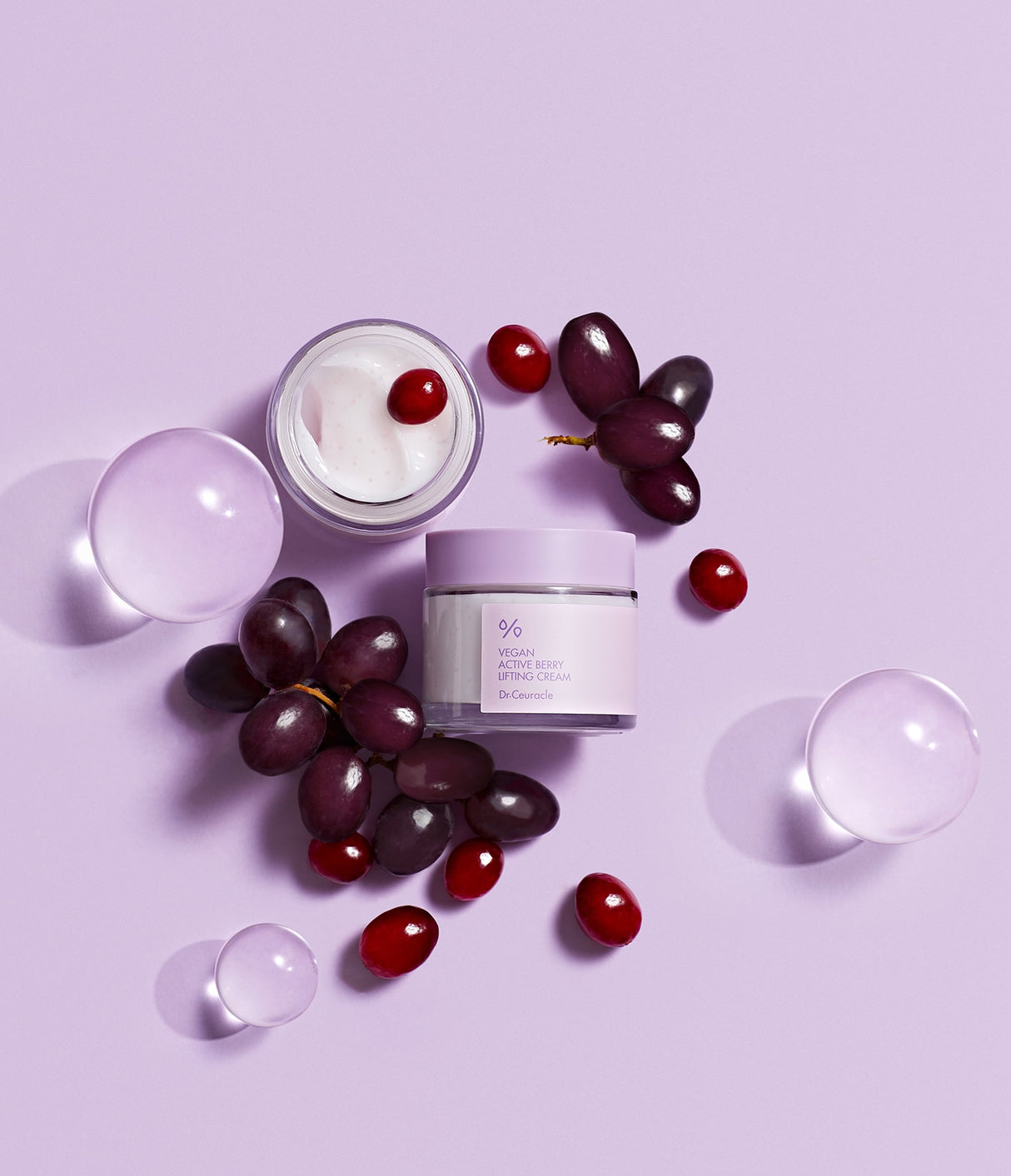 Vegan Active Berry Lifting Cream by Dr. Ceuracle