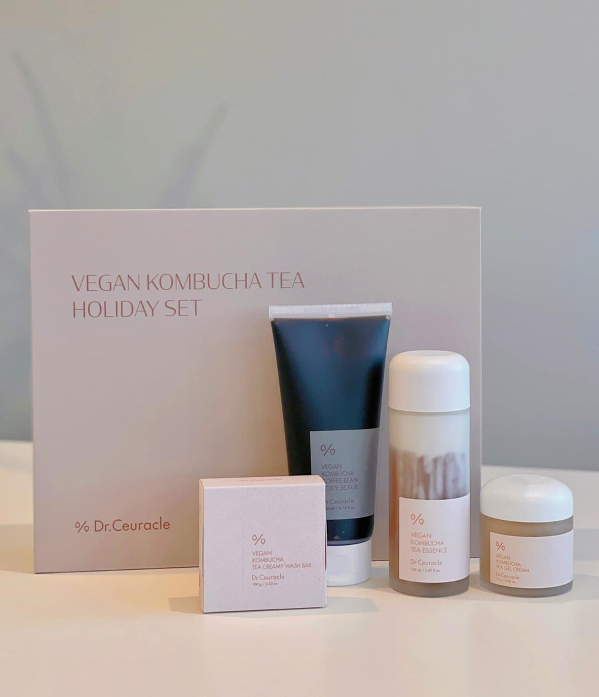 Vegan Kombucha Tea Holiday Set by Dr. Ceuracle